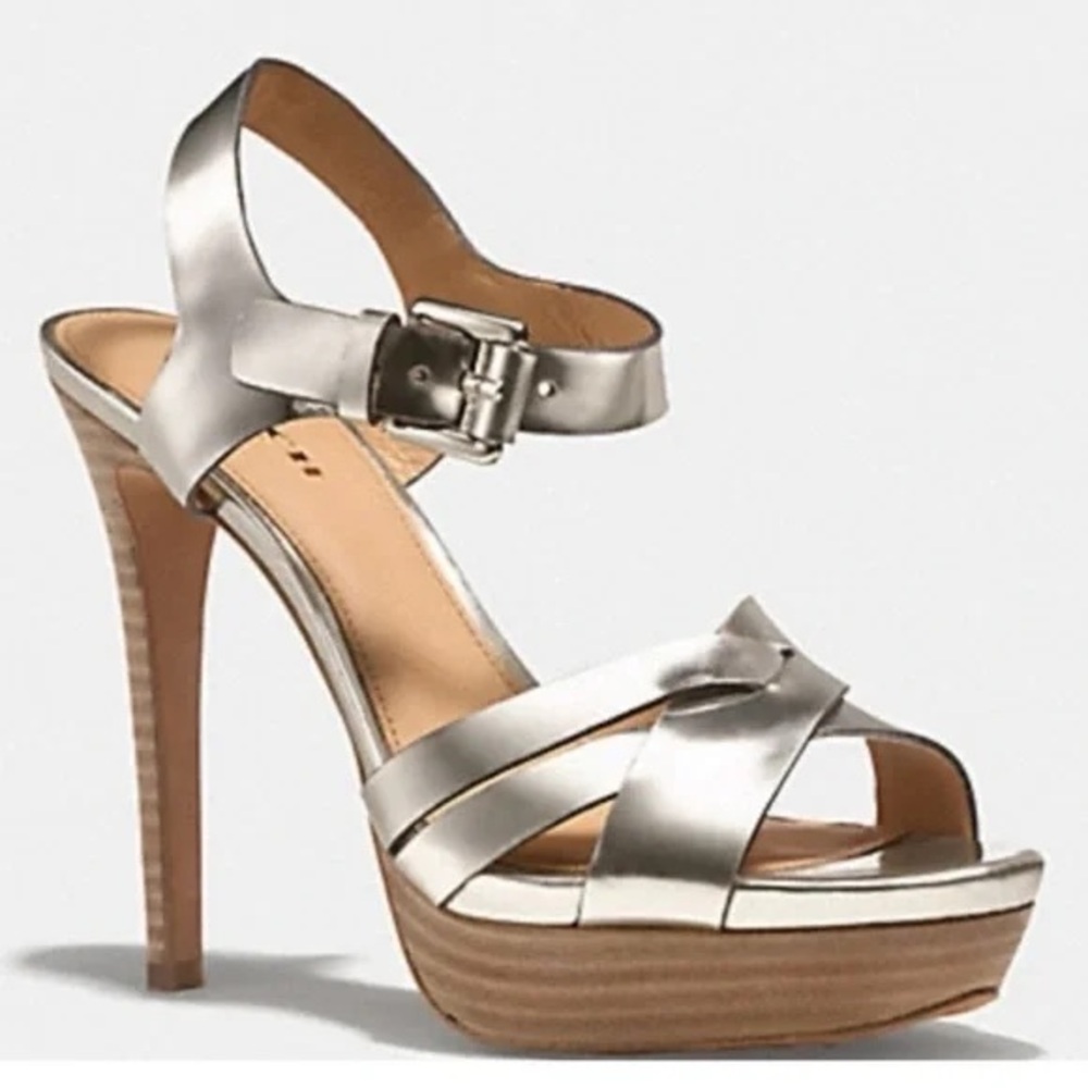Coach Platform Heels